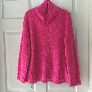 Bright pink sweater